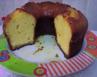 Bolo de laranja inteira