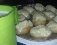 Batatas gratinadas com bacon