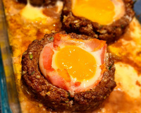 Buraco de carne moída 