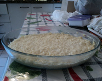 Sagu de coco com leite condesado