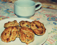 Cookie de aveia com banana