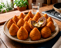 Feijão sobrando na geladeira? Não jogue fora! Faça essa coxinha de feijão com queijo do TudoGostoso!