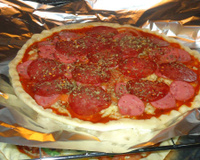 Massa de pizza da Elaine