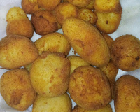 Bolinho de macaxeira com charque - receita nordestina
