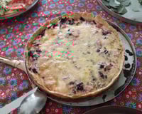 Quiche de espinafre e mussarela