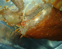 Rocambole de carne moída