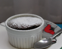 Souflé de chocolate
