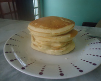 Massa básica de panqueca americana