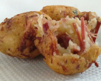 Bolinho de carne seca