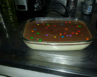 Mousse delicioso de maracujá com chocolate