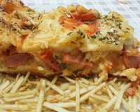 Hot Dog de forno para as férias da criançada