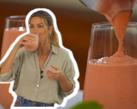 O suco de Gisele Bündchen: vitamina tem melancia, banana e um ingrediente secreto que faz toda a diferença na receita
