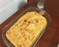 Torta de frango com massa de pastel