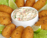 Encapotado (bolinho de frango)