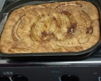 Bolo de banana (sem ovo)