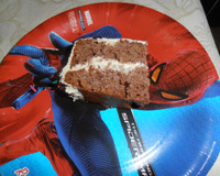 Recheio e cobertura de leite em pó