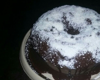 Bolo de chocolate com coco