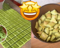 Salgadinho de espinafre crocante pra começar bem a semana: 1 receita em 2 versões, farinha de trigo ou sem glúten, você escolhe a melhor pra você