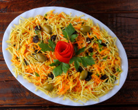 Salpicão de Frango Natalino