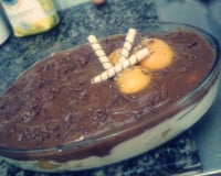 Pavê ao doce de leite