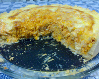 Torta de frango com palmito