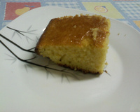 Bolo de laranja molhadinho