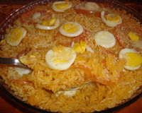 Arroz de forno diferente