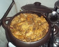 Arroz com suã de porco