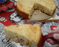 Torta de palmito com azeitonas