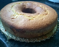 Bolo junino de paçoca