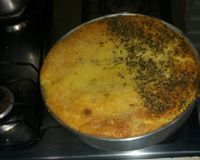 Torta de presunto e queijo