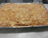 Lasanha cremosa de frango