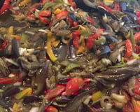 Berinjela em conserva para petisco