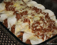 Panqueca de carne moída