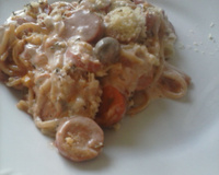 Macarronada de salsicha