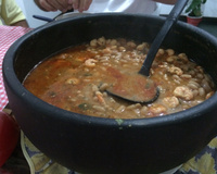 Feijão Branco com Camarão