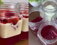 Para matar a vontade de um docinho durante a tarde sem sair da dieta, nada como esse lanche proteico delicioso, refrescante e com poucas calorias!