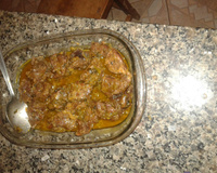 Carne de panela de pressão simples e prática