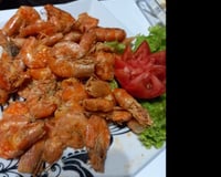 Camarão na pressão (no alho e óleo)