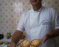 Quiche de requeijão presunto azeitonas