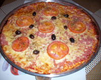 Pizza de liquidificador