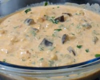 Estrogonofe de berinjela