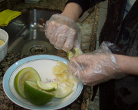 Doce de casca de laranja