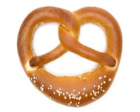 Pretzel de açúcar e canela