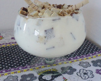 Creme de limão com Bis