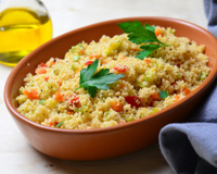 Cuscuz marroquino: receita simples