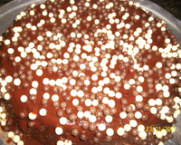 Bolo de chocolate de microondas