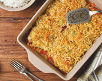 Arroz de forno fácil