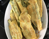 Feixes de vagem à milanesa