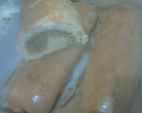 Pão recheado de carne